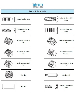 Socket Product Types/Styles